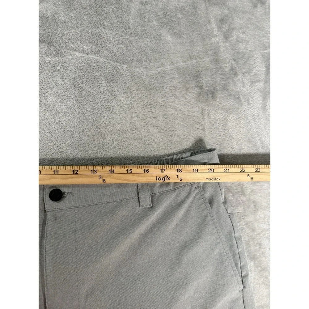 Banana Republic Shorts Mens 42 Grey Flat Front Casual Chino